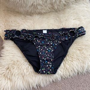 Victoria’s Secret PINK Large Floral Bikini Bottom